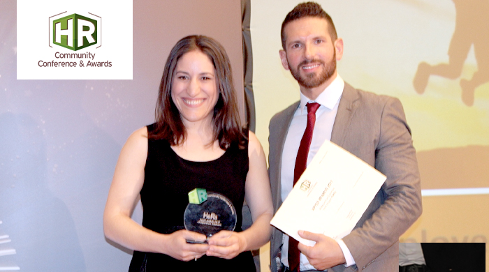 Award moment