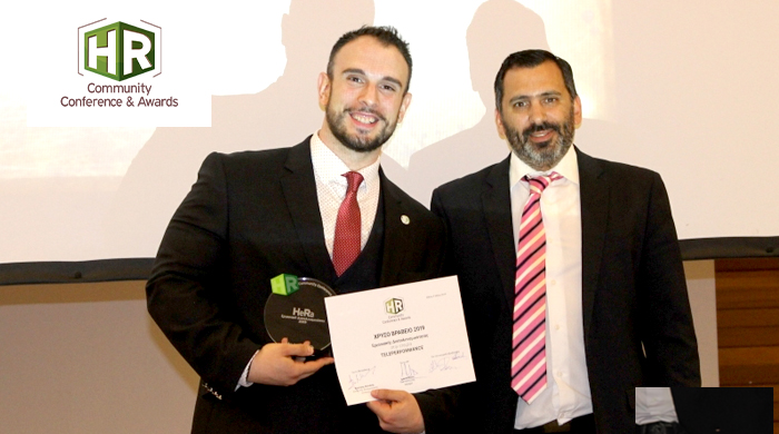 Award moment