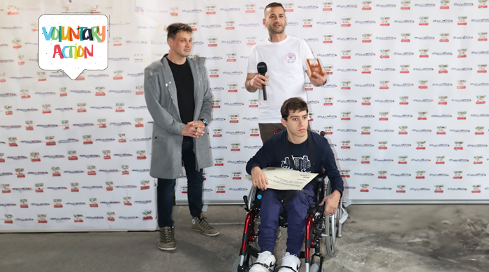 Award moment