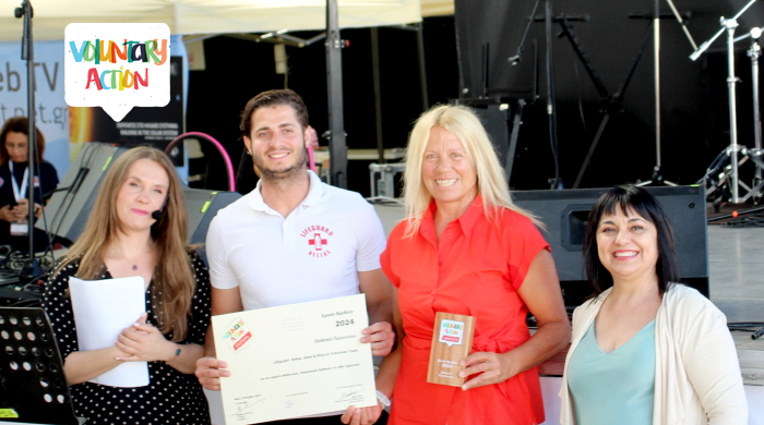 Award moment