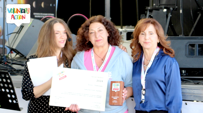 Award moment