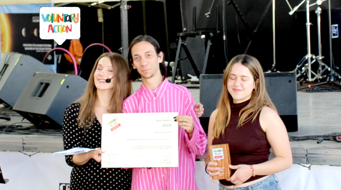 Award moment